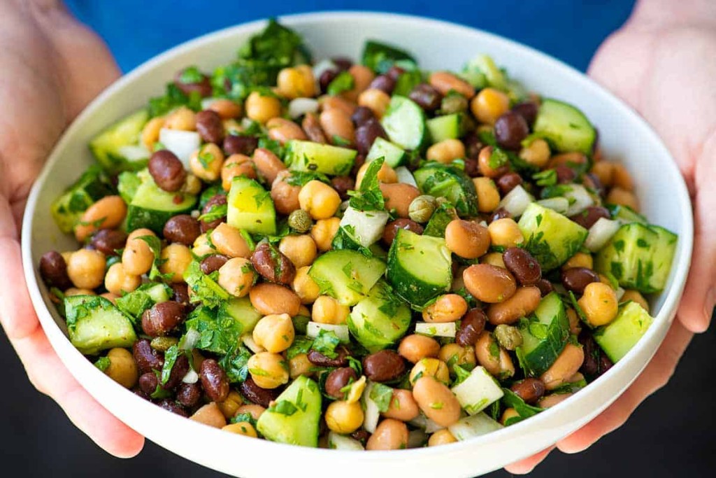 Boiled Beans Salad