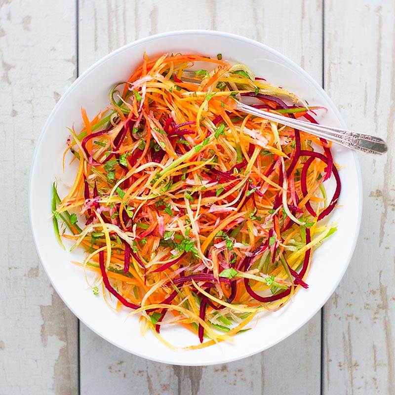 Rainbow Vegetable Salad