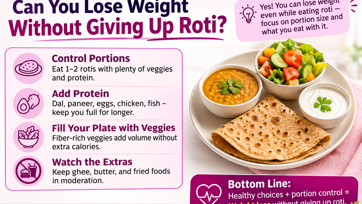 Can You Lose Weight Without Giving Up Roti?