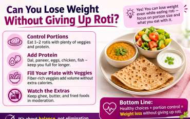 Can You Lose Weight Without Giving Up Roti?