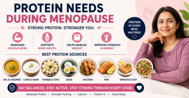 Protein needs during menopause and healthy protein foods for women