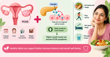 PCOS and insulin resistance explained with healthy diet and lifestyle tips